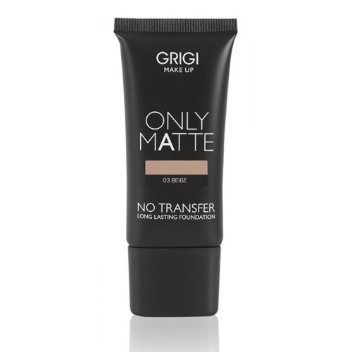 MAKE-UP ONLY MATTE NO TRANSFER LONG LASTING FOUNDATION - 03 BEIGE